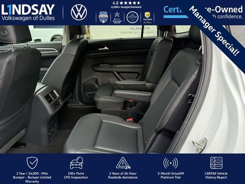 Certified 2021 Volkswagen Atlas SE w/ Panoramic Sunroof Package image 14