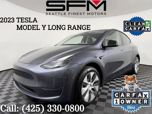 Used 2023 Tesla Model Y Long Range AWD/4WD image 1