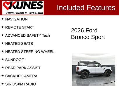 New 2026 Ford Bronco Sport Badlands w/ Badlands Tech Package