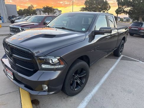 Used 2018 RAM 1500 Sport w/ Quick Order Package 27Q Night AWD/4WD image 1