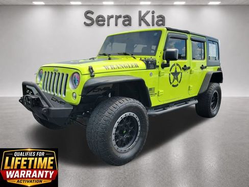 Used 2016 Jeep Wrangler Unlimited Sahara w/ Connectivity Group AWD/4WD image 1