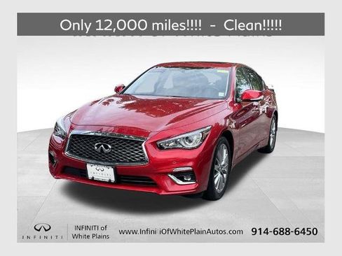 Certified 2023 INFINITI Q50 Luxe w/ Cargo Package AWD/4WD image 1