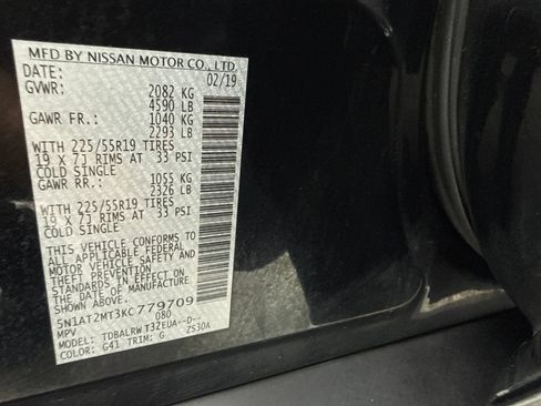 Used 2019 Nissan Rogue SL FWD image 48