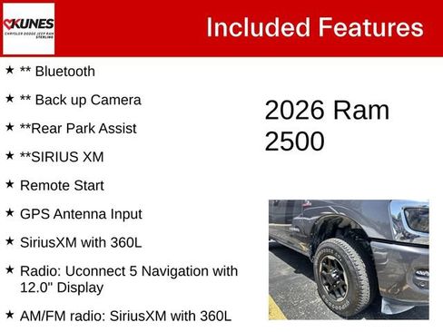 Used 2026 RAM 2500 Laramie AWD/4WD image 5