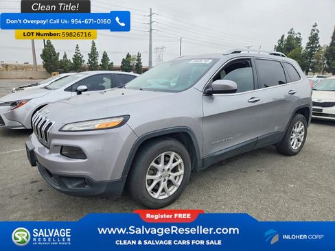 Used 2016 Jeep Cherokee Latitude FWD image 1