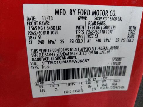 Used 2014 Ford F150 STX w/ Equipment Group 201A Mid image 21