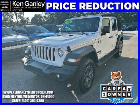 Used 2023 Jeep Wrangler Unlimited Sport AWD/4WD image 3
