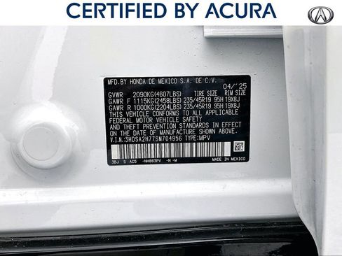 Certified 2025 Acura ADX A-Spec image 42