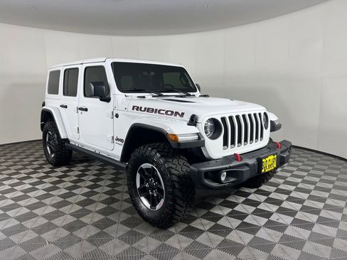 Used 2022 Jeep Wrangler Unlimited Rubicon w/ Steel Bumper Group image 3