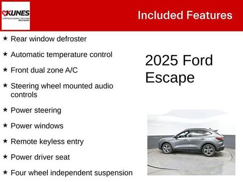 Used 2025 Ford Escape ST-Line AWD/4WD image 3
