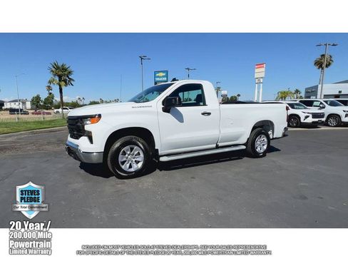 Certified 2025 Chevrolet Silverado 1500 W/T RWD image 8