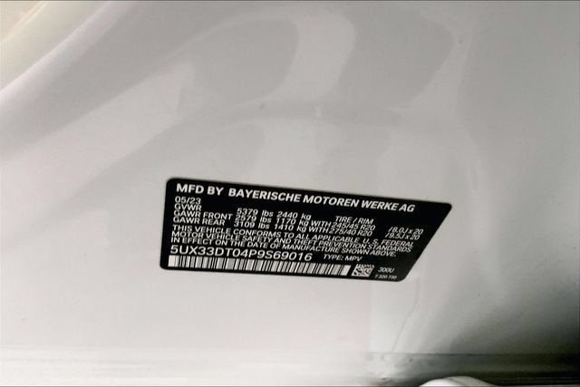 Used 2023 BMW X4 xDrive30i w/ M Sport Package AWD/4WD image 13