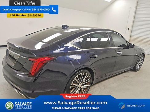 Used 2020 Cadillac CT5 Premium Luxury w/ Driver Awareness Plus Package RWD image 4