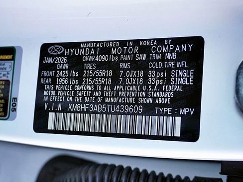 Certified 2026 Hyundai Kona SEL Sport FWD image 33