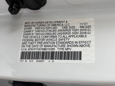 Used 2021 Honda Passport EX-L image 30