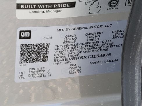 New 2026 Buick Enclave Sport Touring w/ Power Package image 12