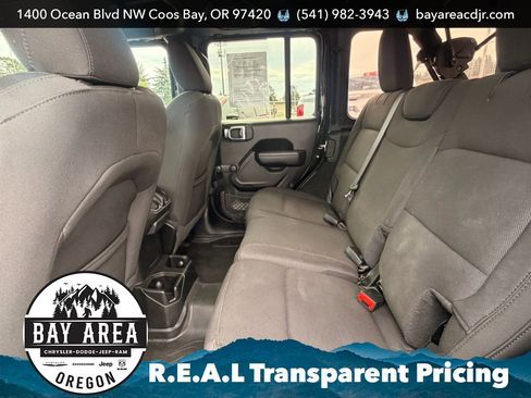 Used 2022 Jeep Wrangler Unlimited Sport AWD/4WD image 22