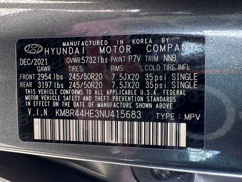 Used 2022 Hyundai Palisade SEL w/ Premium Package image 55