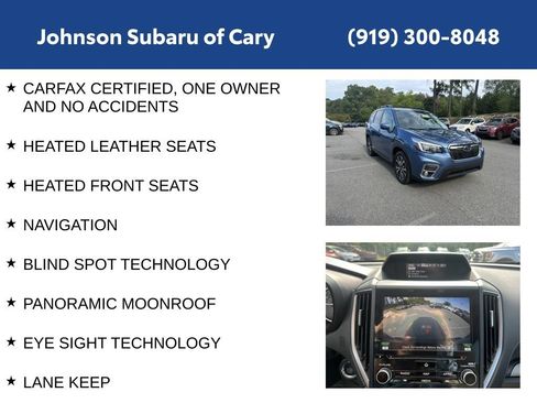 Used 2021 Subaru Forester Limited w/ Popular Package #3 AWD/4WD image 6