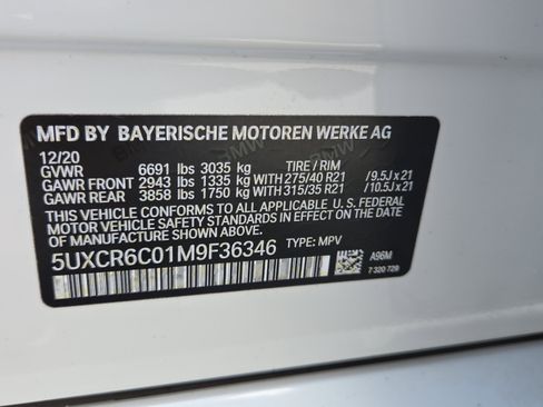 Used 2021 BMW X5 xDrive40i w/ M Sport Package image 27
