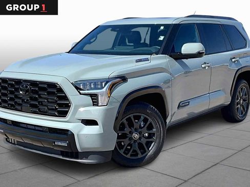 Used 2025 Toyota Sequoia Platinum w/ Tow Technology Package image 1