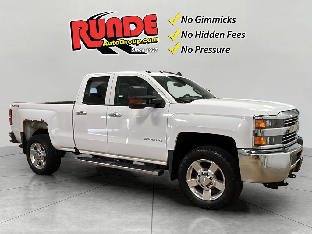 Used 2016 Chevrolet Silverado 2500 W/T w/ Snow Plow Prep Package AWD/4WD image 8