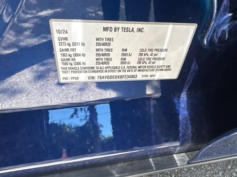 Used 2025 Tesla Model Y Long Range RWD image 15