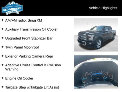 Used 2017 Ford F150 Platinum w/ Equipment Group 701A Luxury image 12