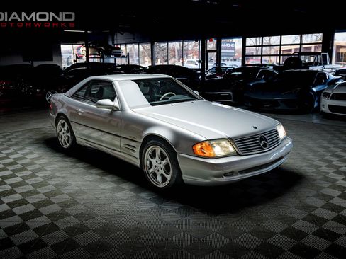 Used 2002 Mercedes-Benz SL 500 Silver Arrow image 47