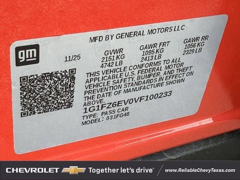 New 2027 Chevrolet Bolt RS w/ Technology Package image 27