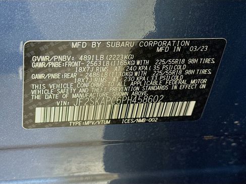 Certified 2023 Subaru Forester Limited AWD/4WD image 43