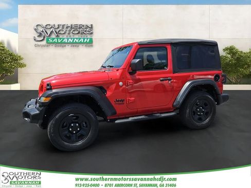 Used 2021 Jeep Wrangler Sport AWD/4WD image 1
