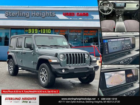 Used 2024 Jeep Wrangler Unlimited Sport AWD/4WD image 1