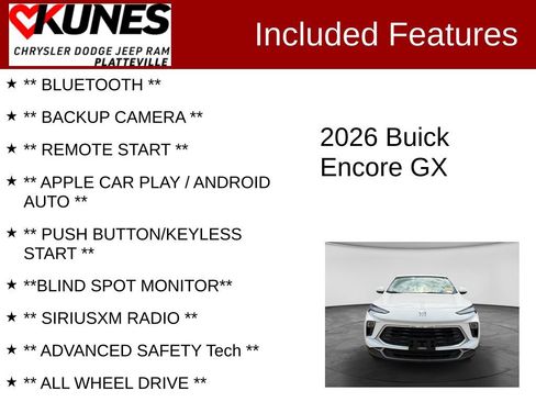 Used 2026 Buick Encore GX Preferred AWD/4WD image 2