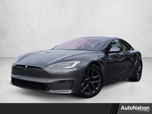 Used 2021 Tesla Model S Plaid AWD/4WD image 1