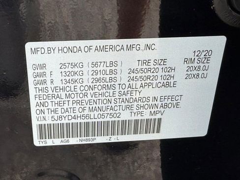 Used 2020 Acura MDX SH-AWD w/ Technology Package image 27