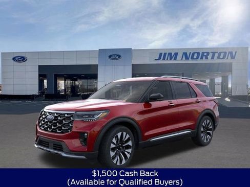 New 2026 Ford Explorer Platinum w/ LUX Leather Package AWD/4WD image 1