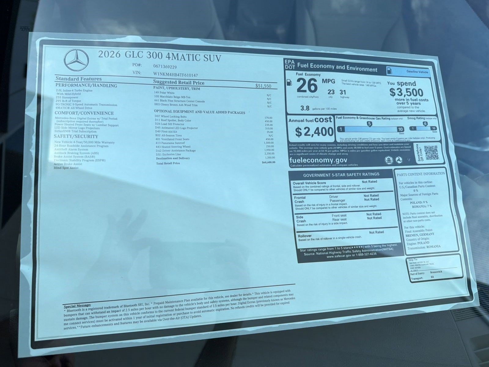 Used 2026 Mercedes-Benz GLC 300 4MATIC image 35