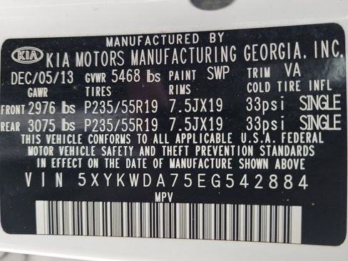 Used 2014 Kia Sorento SX w/ 3rd Row Package AWD/4WD image 33