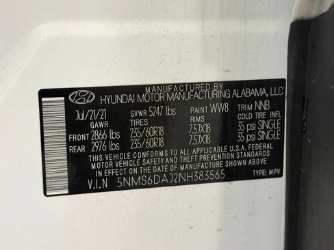 Certified 2022 Hyundai Santa Fe SEL w/ Convenience Package AWD/4WD image 25