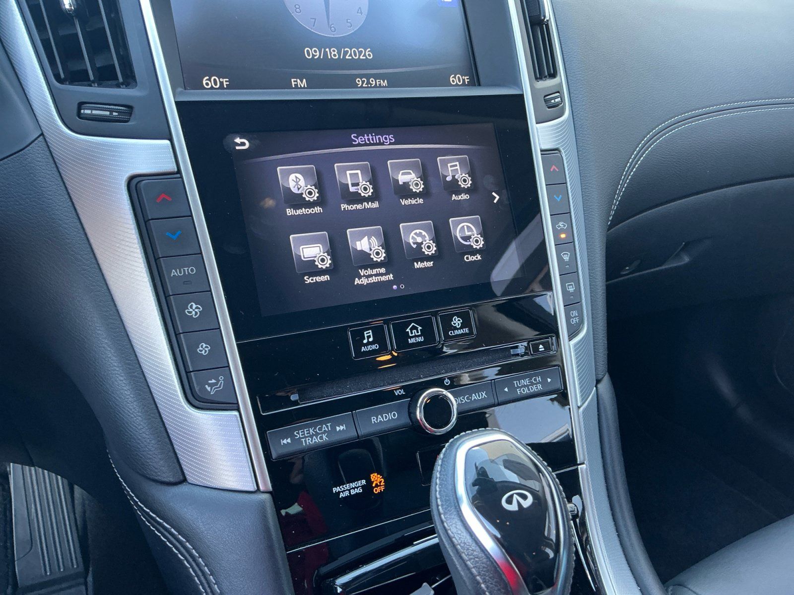 Used 2019 INFINITI Q50 Luxe w/ All Weather Package (L93) RWD image 25