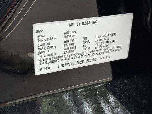 Used 2021 Tesla Model Y Long Range AWD/4WD image 49