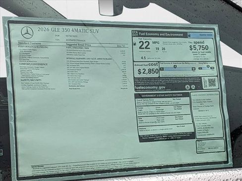 New 2026 Mercedes-Benz GLE 350 4MATIC image 19