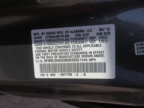 Used 2013 Honda Odyssey EX-L image 38