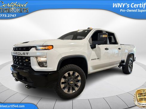 Used 2021 Chevrolet Silverado 2500 Custom w/ Custom Value Package AWD/4WD image 1