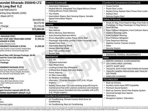 Used 2025 Chevrolet Silverado 3500 LTZ w/ LTZ Plus Package image 2