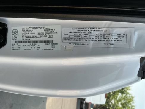 Used 2018 Ford F150 XLT w/ Heavy-Duty Payload Package AWD/4WD image 24