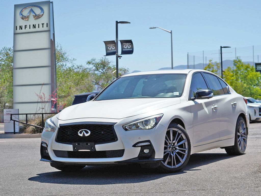 Used 2023 INFINITI Q50 Red Sport 400 AWD/4WD image 1