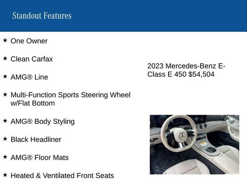 Certified 2023 Mercedes-Benz E 450 Coupe image 8