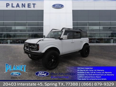Certified 2023 Ford Bronco Outer Banks AWD/4WD image 1